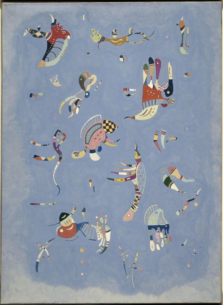 Bleu de ciel (Cielo azul) 1940. Óleo sobre lienzo 100 x 73 cm. 