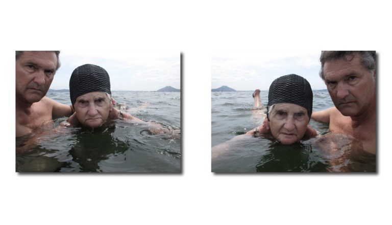 Autorretrato con madre