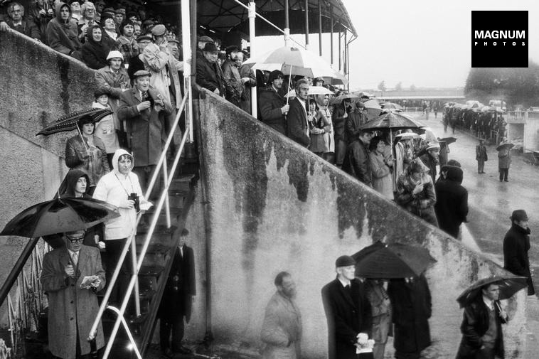 Martin Parr. IRELAND. Roscommon races. From 'Bad Weather'. May 1981.
