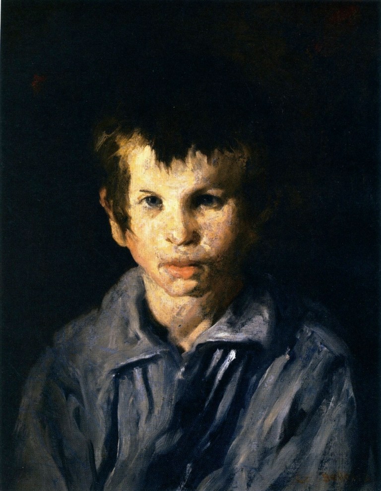 George_Bellows_-_Cross-Eyed_Boy_(1906)